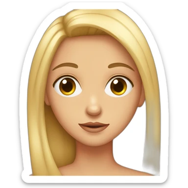 Fille qui se regardent dans les yeux sticker