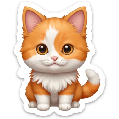 munchkin kitten  sticker