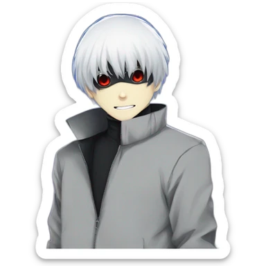tokyo ghoul kaneki ken sticker