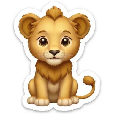 lion king disney sticker