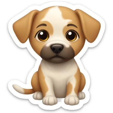 Snuggle puppy sticker