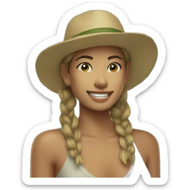 bali island indonesia sticker