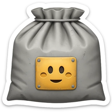 CEMENT BAG sticker