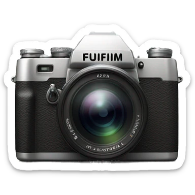 Fujifilm camera sticker