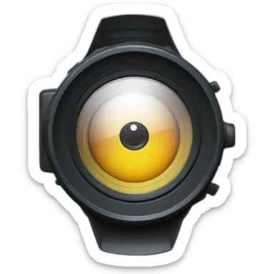 lens shutte  sticker