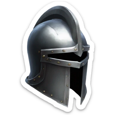 knight helmet dark souls sticker