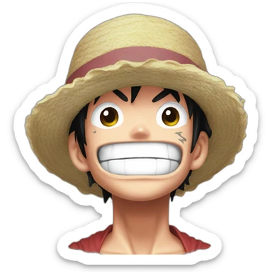 Luffy gear fifth Determined sticker