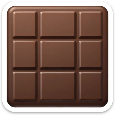 chocolate bargerm sticker