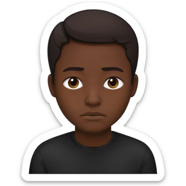 Lonely darck sticker