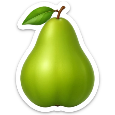 Pear sticker