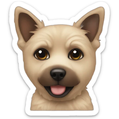 pets in an indieband sticker