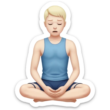 Suffering from a disease that makes strenuous exercise unsuitable sticker