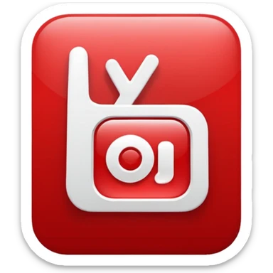 A yt studio logo sticker
