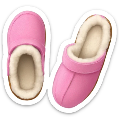 Pink Ugg slippers sticker