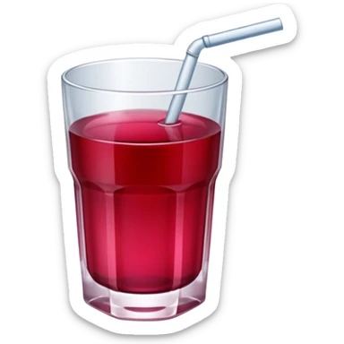 cranberry juice sticker