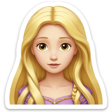 tangled disney sun sticker