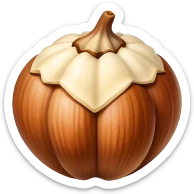 Hazelnut sticker