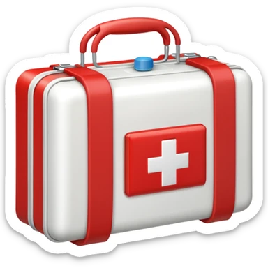 first aid kit ccabinet sticker