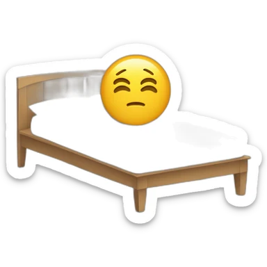 Tête Dors bien dans son lit douillet  sticker