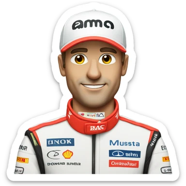 F1 driver sticker