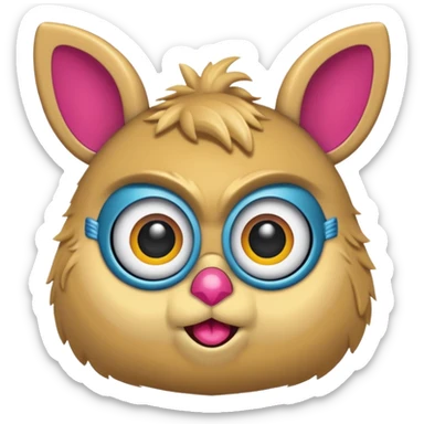 Furby connect sticker
