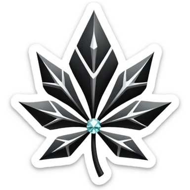 Símbolo riesgo biológico color negro con blanco sticker