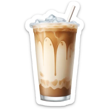 Iced Latte sticker