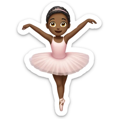 girl ding ballet sticker