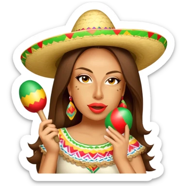 Meraca Musician sticker