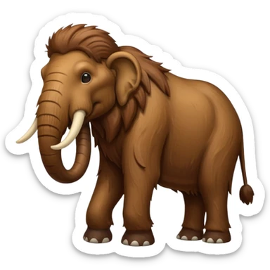 Utah mammoth  sticker