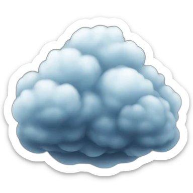 Gorilla body fart cloud from behind sticker