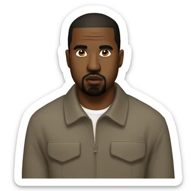 Kanye west sticker
