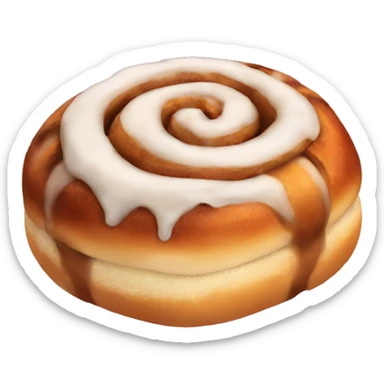 Cinnamon bun sticker