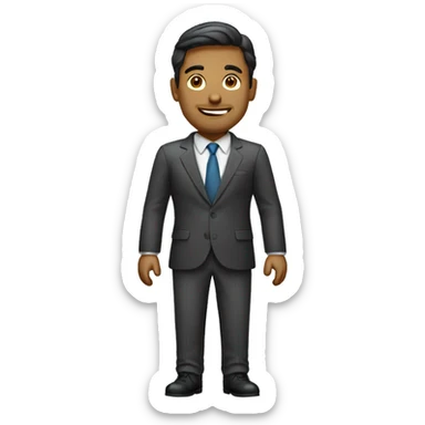 Bussines man sticker