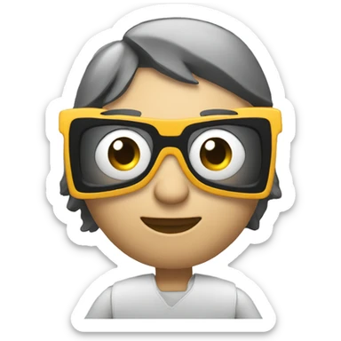 Video editor with laptop 3d sticker