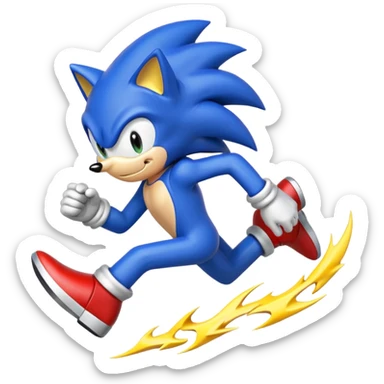 Super sonic sticker