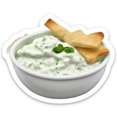 tzatziki dip sticker