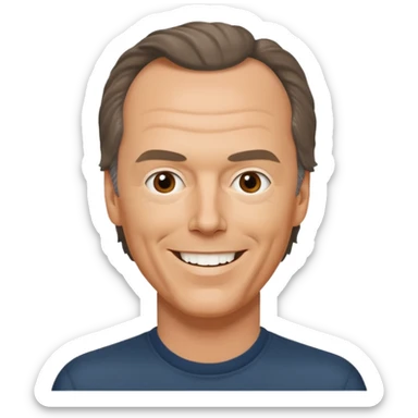 Michael Keaton 1989 sticker