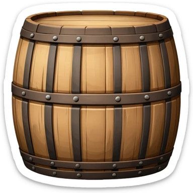 Whiskey barrels  sticker