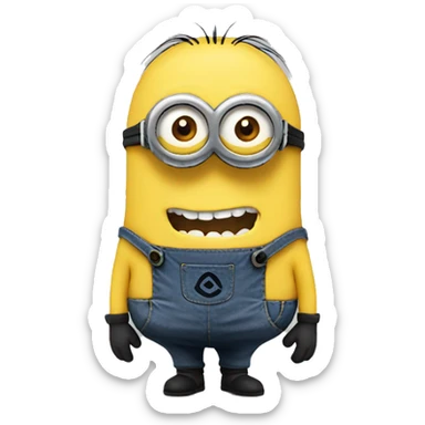 Minion sticker