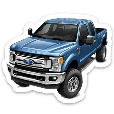 Lifted ford f350 sticker