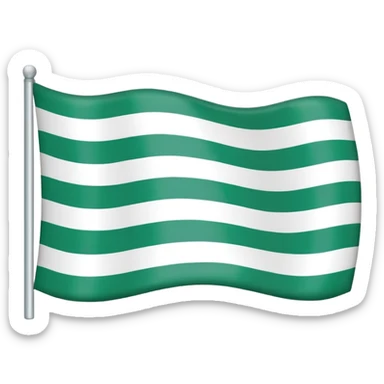 a flag emoji of the flag of Siberia sticker