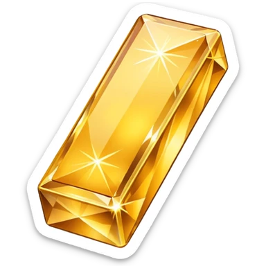 create a golden diamond bar emoji  the most attractive any one or all of them ill choose it should be fully golden sticker