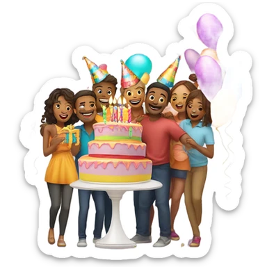 Birthday  sticker