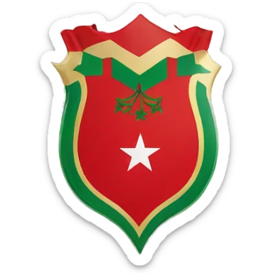 Morocco national team badge sticker