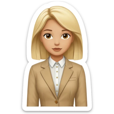 blonde tan girl stockholmstyle sticker