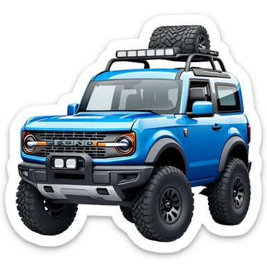 Ford bronco sport sticker