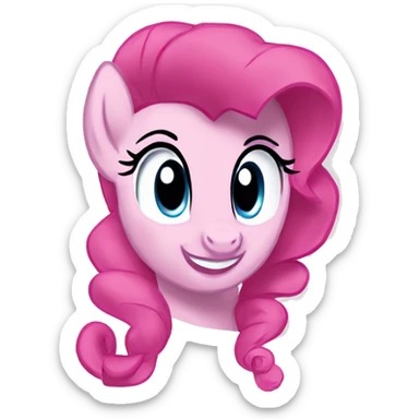Pinkie pie sticker