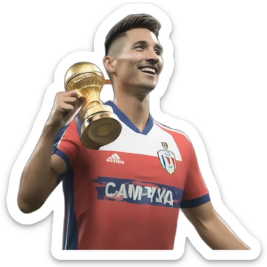 river rojo y blanco campeon copa libertadores 9/12/2018 sticker