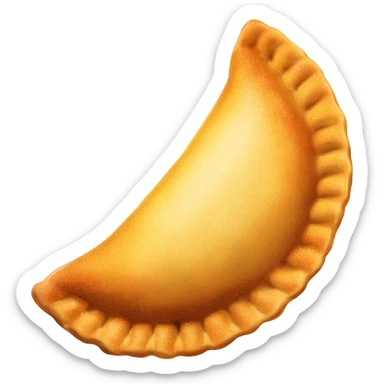 De una empanada sticker